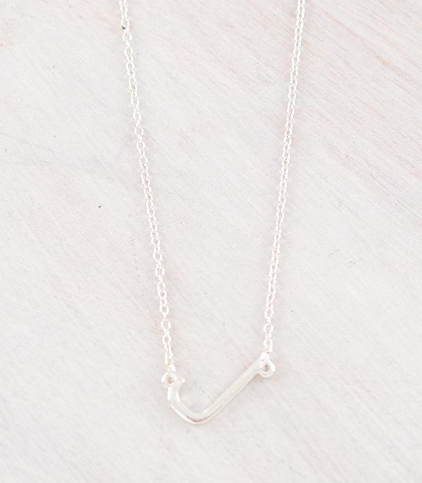 INITIAL JEWELRY :: NECKLACES | RINGS :: Wholesale Silver Plated Initial Necklace