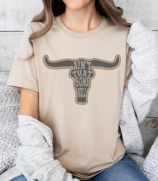 GRAPHIC TEES :: GRAPHIC TEES :: Wholesale Western Bull Graphic Tshirt