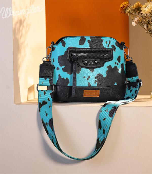 New Arrival :: Wholesale Wrangler Cow Print Crossbody Bag