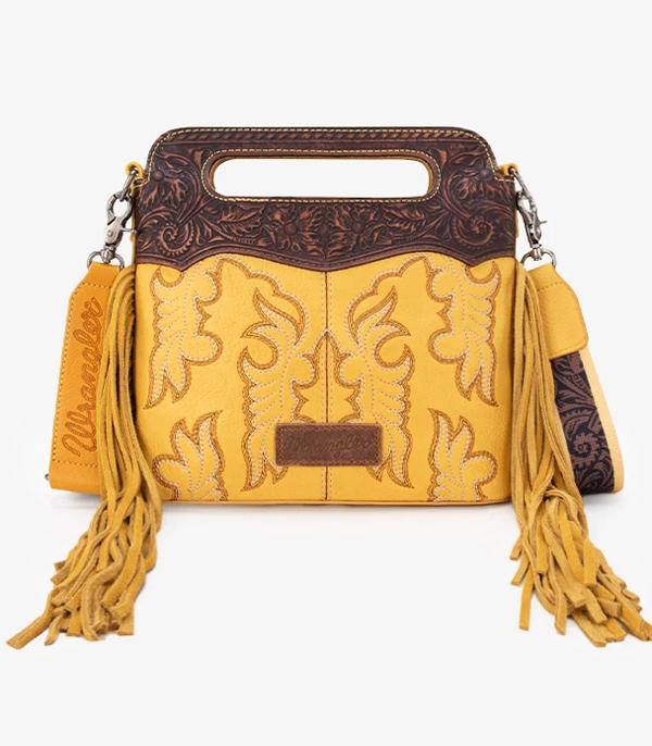 MONTANAWEST BAGS :: WESTERN PURSES :: Wholesale Wrangler Boot Stitch Fringe Tote