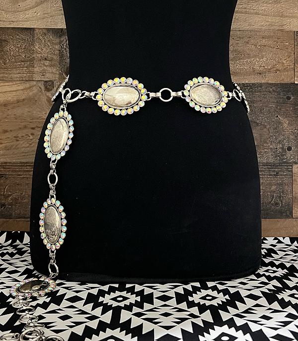 BELTS :: Wholesale Western Rhinestone Concho Belt