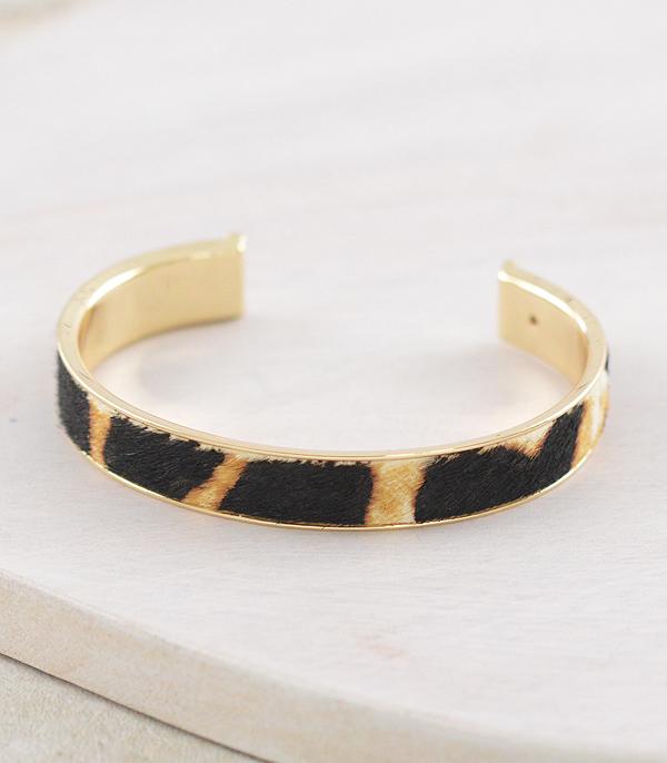 BRACELETS :: CUFF I BANGLE :: Wholesale Animal Print Cuff Bracelet