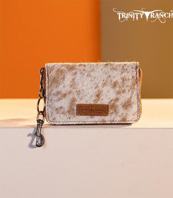 New Arrival :: Wholesale Trinity Ranch Cowhide Mini Wallet