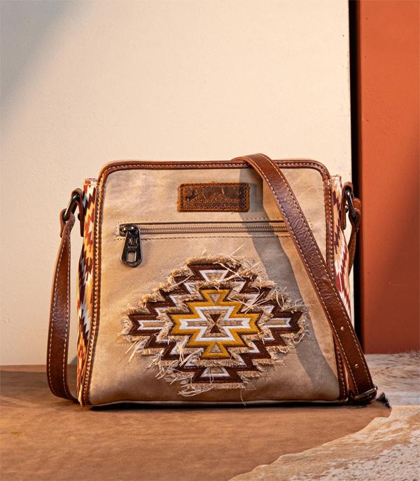 MONTANAWEST BAGS :: CROSSBODY BAGS :: Wholesale Montana West Aztec Crossbody Bag