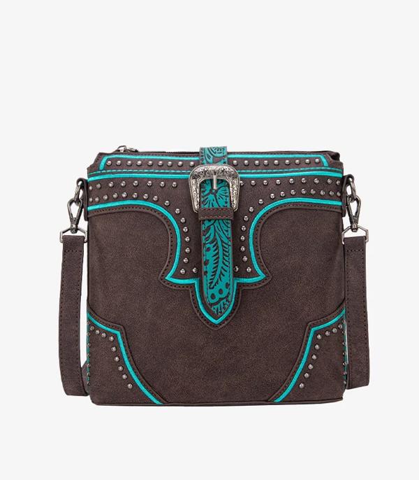 MONTANAWEST BAGS :: CROSSBODY BAGS :: Wholesale Montana West Buckle Crossbody Bag