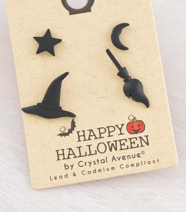 <font color=GREEN>HOLIDAYS</font> :: JEWELRY I BAGS :: Wholesale Halloween Stud Earrings