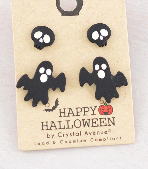 <font color=GREEN>HOLIDAYS</font> :: JEWELRY I BAGS :: Wholesale Halloween Stud Earrings