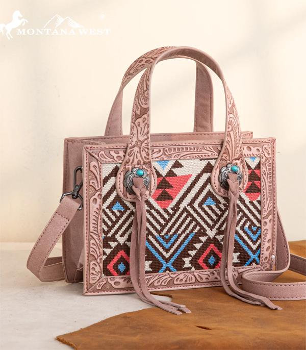 WHAT'S NEW :: Wholesale Montana West Aztec Mini Tote Crossbody 
