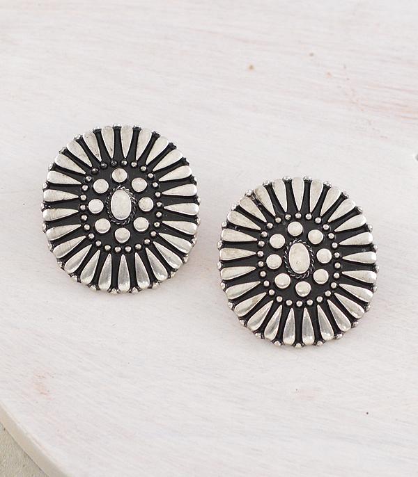 WHAT'S NEW :: Wholesale Tipi Brand Western Concho Earrings