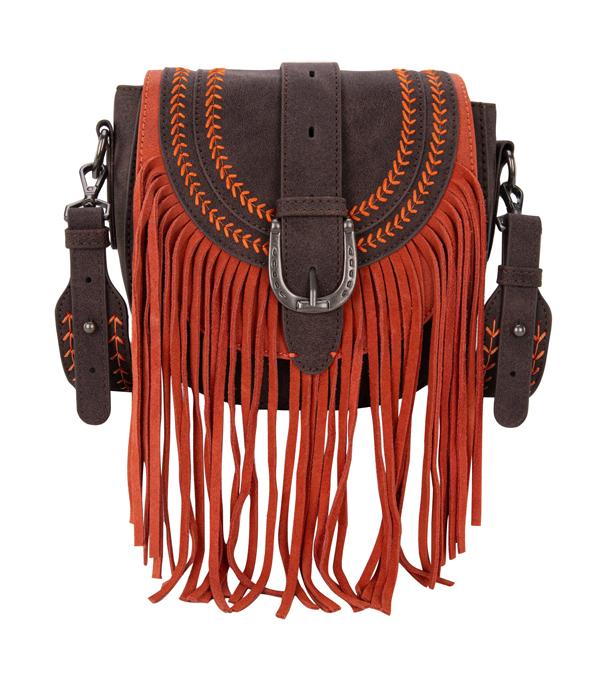 MONTANAWEST BAGS :: CROSSBODY BAGS :: Wholesale Montana West Buckle Crossbody Bag