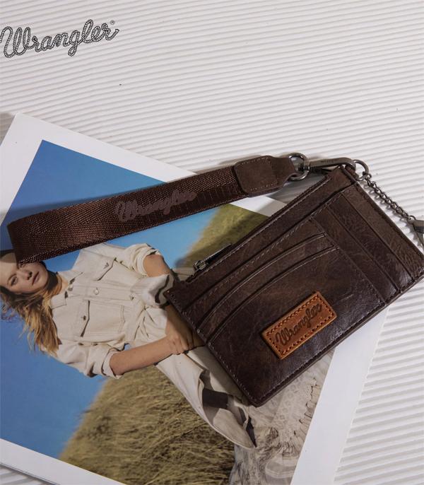 MONTANAWEST BAGS :: WALLETS I SMALL ACCESSORIES :: Wholesale Wrangler Wristlet Card Wallet
