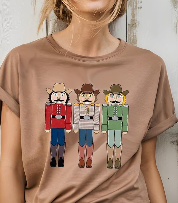 WHAT'S NEW :: Wholesale Cowboy Nutcracker Christmas Tshirt 