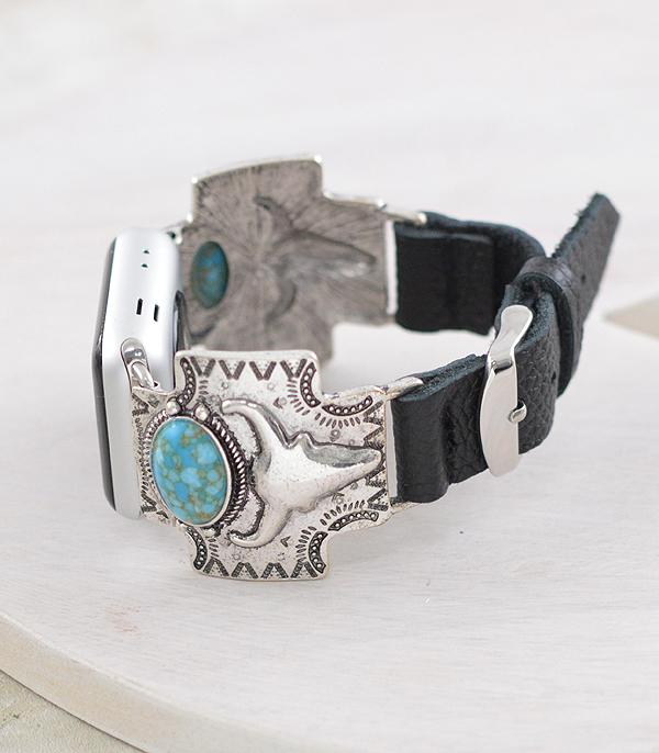 <font color=BLUE>WATCH BAND/ GIFT ITEMS</font> :: SMART WATCH BAND :: Wholesale Western Concho Apple Watch Band