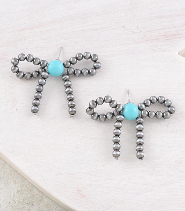 WHAT'S NEW :: Wholesale Western Navajo Pearl Bow Earrings