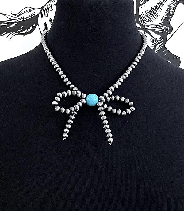 WHAT'S NEW :: Wholesale Western Navajo Pearl Bow Necklace