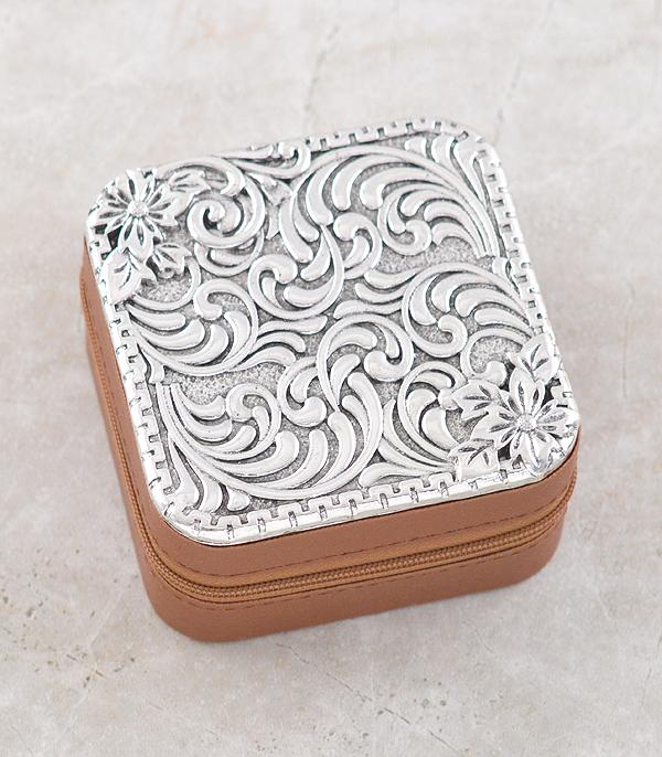 New Arrival :: Wholesale Western Tooling Mini Jewelry Case