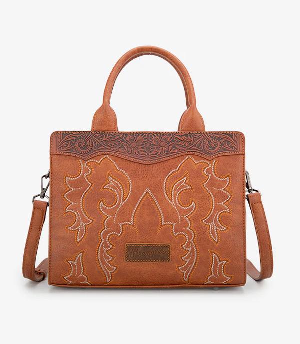 WHAT'S NEW :: Wholesale Wrangler Boot Stitch Tote Crossbody Bag