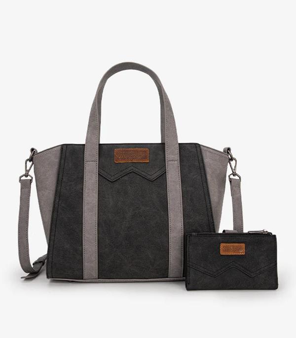 WHAT'S NEW :: Wholesale Wrangler W Stitch Tote Wallet Set