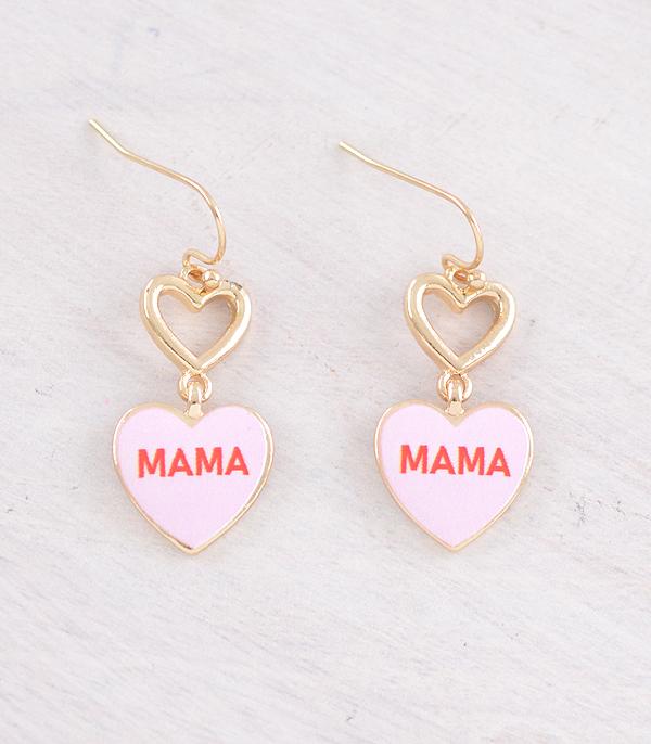 WHAT'S NEW :: Wholesale Mama Candy Heart Earrings