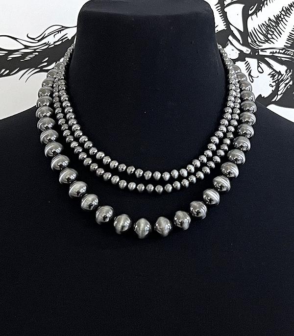 WHAT'S NEW :: Wholesale Western Navajo Pearl Layered Necklace