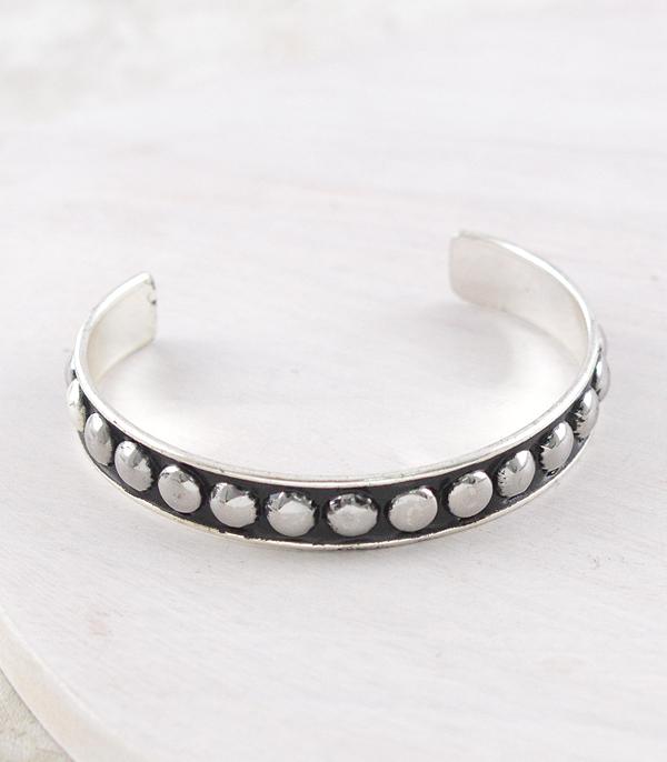 New Arrival :: Wholesale Western Bubble Concho Cuff Bracelet