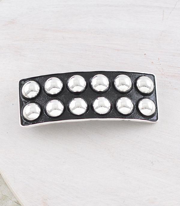 WHAT'S NEW :: Wholesale Western Bubble Concho Hair Barrette