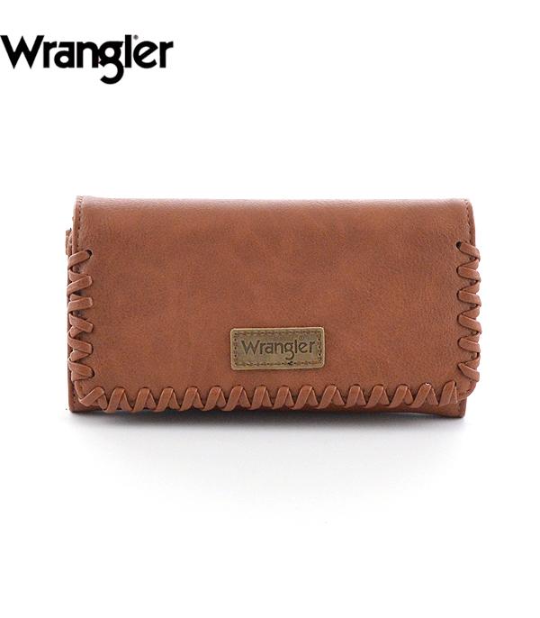New Arrival :: Wholesale Wrangler Braided Detail Wallet Wristlet