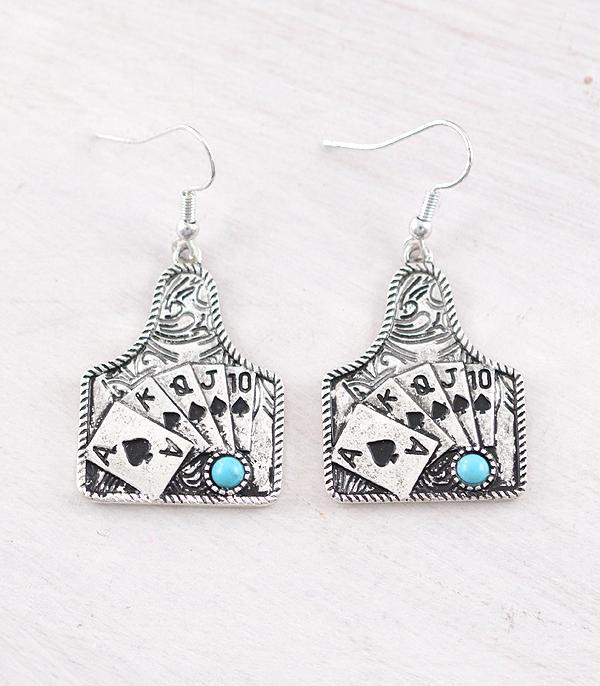 EARRINGS :: WESTERN HOOK EARRINGS :: Wholesale Western Cattle Tag Earrings