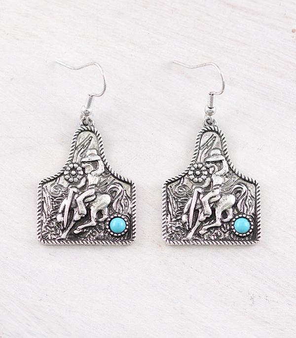 EARRINGS :: WESTERN HOOK EARRINGS :: Wholesale Western Cattle Tag Earrings