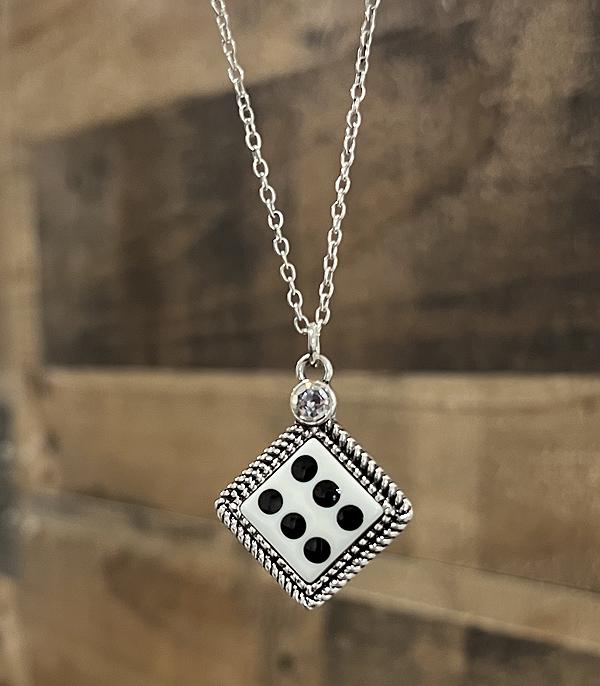 New Arrival :: Wholesale Dice Pendant Necklace