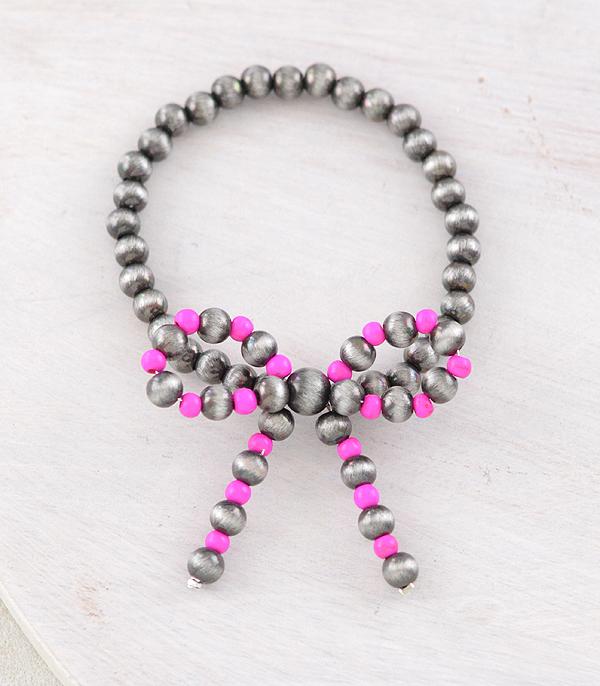 WHAT'S NEW :: Wholesale Navajo Pearl Bead Bow Bracelet