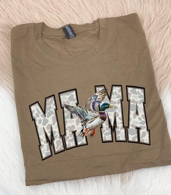 WHAT'S NEW :: Wholesale Camo Mama Duck Oversized Tshirt