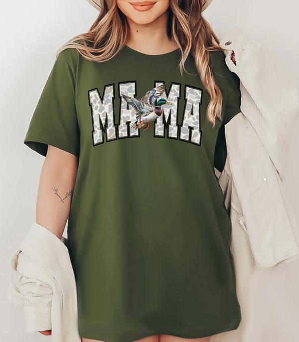 WHAT'S NEW :: Wholesale Camo Mama Duck Oversized Tshirt