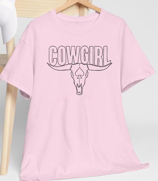 WHAT'S NEW :: Wholesale Comfort Colors Cowgirl Bull Skull Tshirt