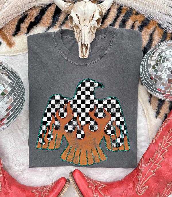 WHAT'S NEW :: Wholesale Western Checkered Thunderbird Tshirt