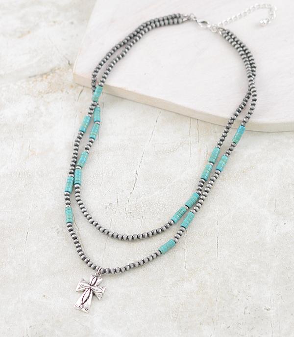 WHAT'S NEW :: Wholesale Western Navajo Pearl Layered Necklace