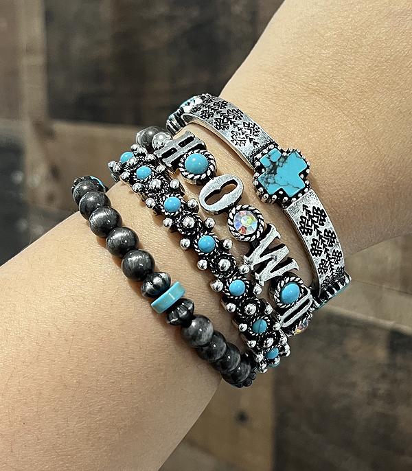 WHAT'S NEW :: Wholesale Western Howdy Stackable Bracelet 