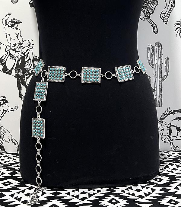WHAT'S NEW :: Wholesale Western Turquoise Concho Belt