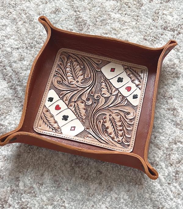 WHAT'S NEW :: Wholesale Western Genuine Leather Catchall Tray