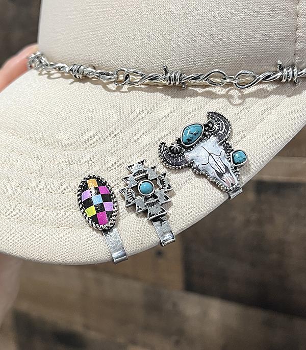 HATS I HAIR ACC :: HAT ACCESSORIES :: Wholesale Western Hat Accessory Set