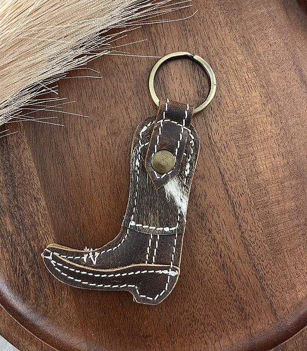 <font color=BLUE>WATCH BAND/ GIFT ITEMS</font> :: KEYCHAINS :: Wholesale Handmade Genuine Leather Boot Keychain