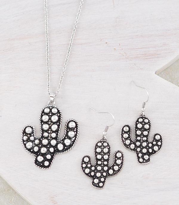 WHAT'S NEW :: Wholesale Western Cactus Concho Necklace Set