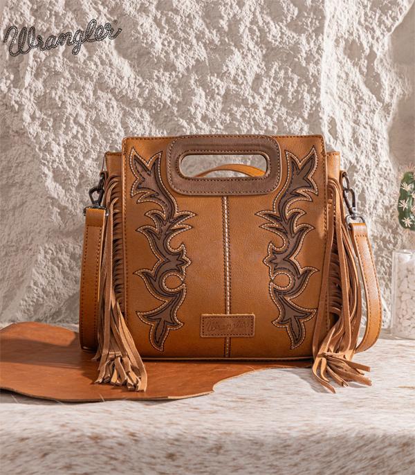 WHAT'S NEW :: Wholesale Wrangler Boot Scroll Fringe Crossbody