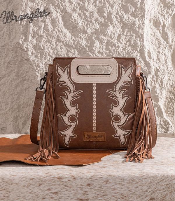 WHAT'S NEW :: Wholesale Wrangler Boot Scroll Fringe Crossbody