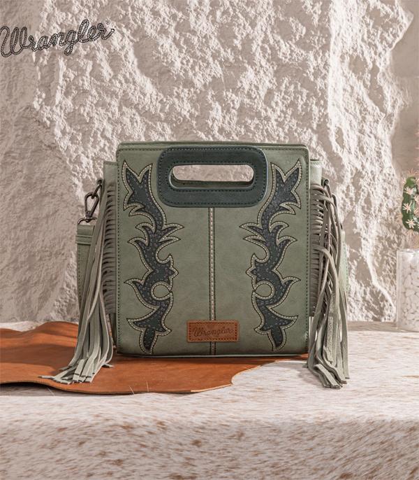 WHAT'S NEW :: Wholesale Wrangler Boot Scroll Fringe Crossbody