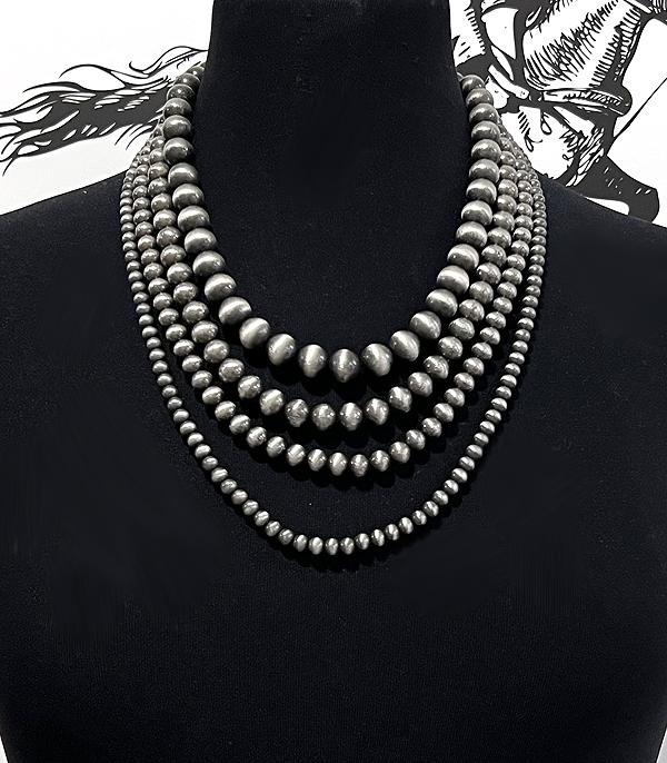 WHAT'S NEW :: Wholesale Western Navajo Pearl Layered Necklace