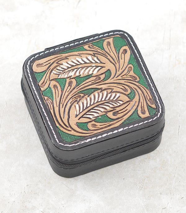 WHAT'S NEW :: Wholesale Western Leather Tooled Jewelry Case