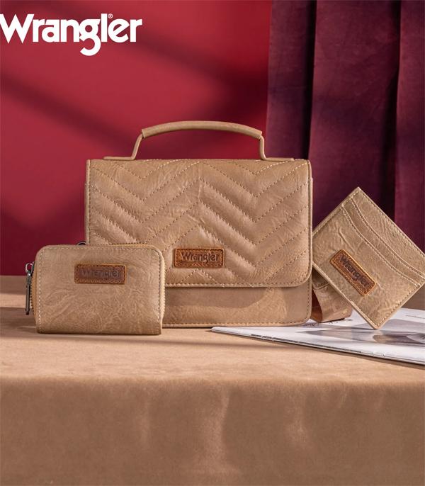 WHAT'S NEW :: Wholesale Wrangler 3PC Set Mini Crossbody Bag