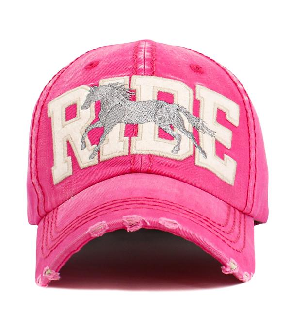 WHAT'S NEW :: Wholesale Western Ride Horse Vintage Ballcap