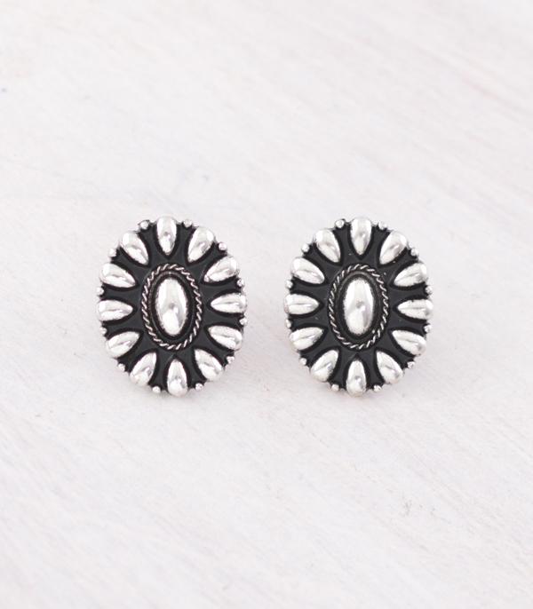 New Arrival :: Wholesale Western Concho Earrings